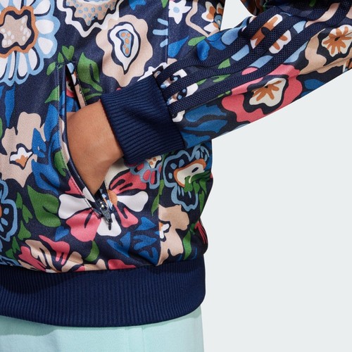 adidas kids adidas Originals x Liberty London Firebird Top Kids - Picture 5 of 36