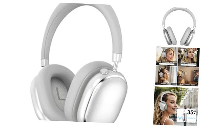 NC95 Hybrid ANC Wireless Over-Ear Headphones with Bluetooth