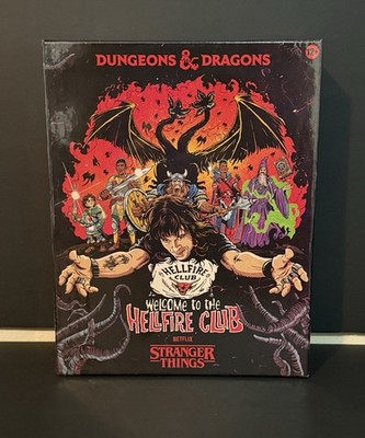 Dungeons & Dragons Stranger Things Welcome to the Hellfire Club Edition Sealed