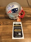 Antowain Smith Autographed New England Patriots Mini Helmet JSA Certified