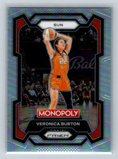 2024 Panini Prizm Monopoly WNBA #1 Veronica Burton Silver Prizms Basketball