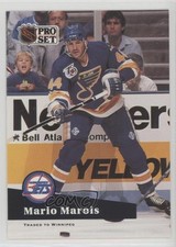 1991-92 Pro Set Mario Marois #477 1dm1
