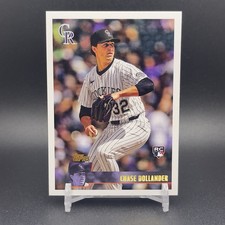 Chase Dollander 2025 Topps Archives 1996 Design #173 Colorado Rockies RC