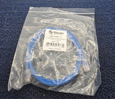  QTY 3 STEREN 308-203BL / A: 3 Ft Cat6 Patch Cord Non-Booted UTP cULus Blue