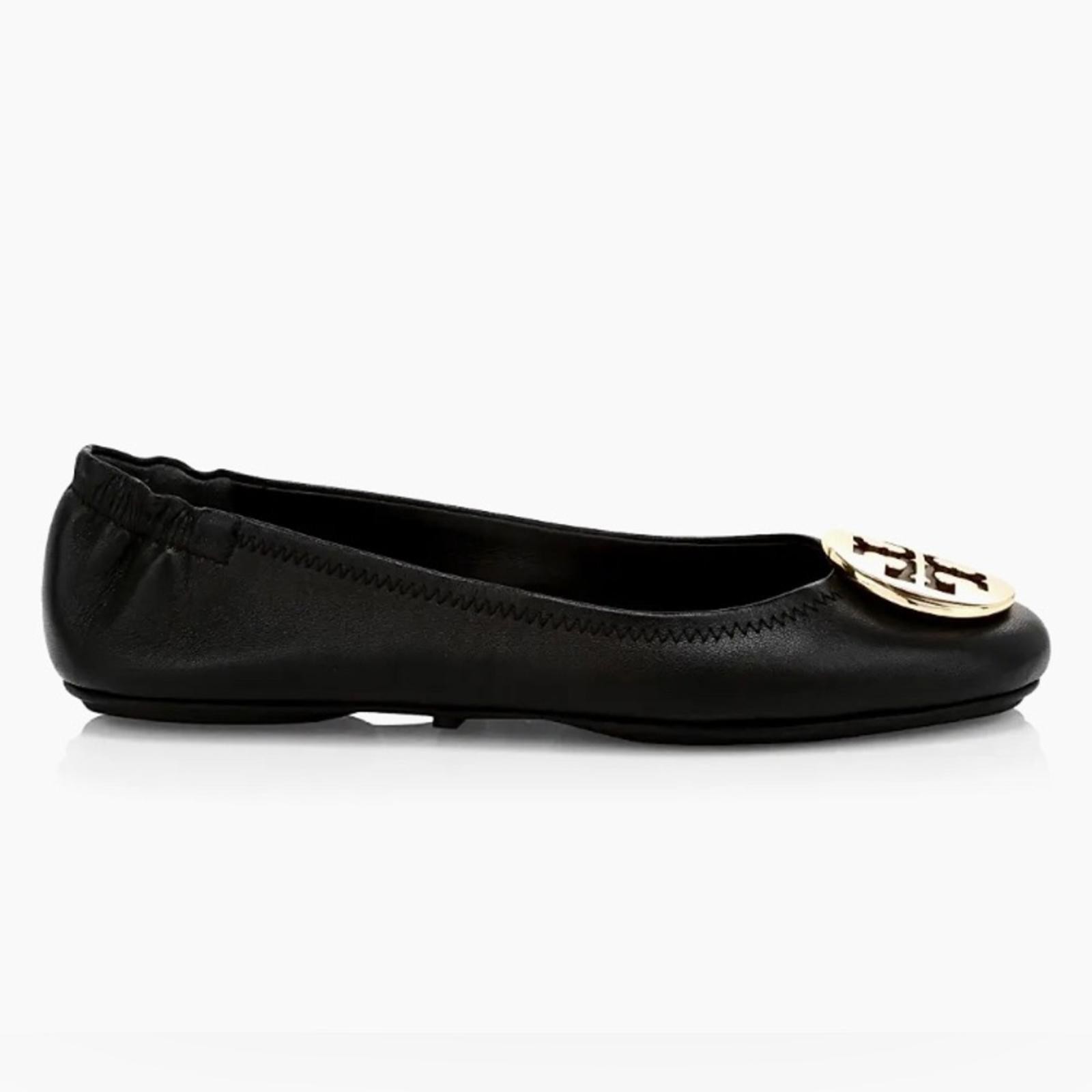 Tory Burch Black Ballet Flats size 6