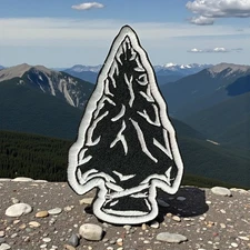 Arrowhead Embroidery Patch 4.72" H X 5.74" L