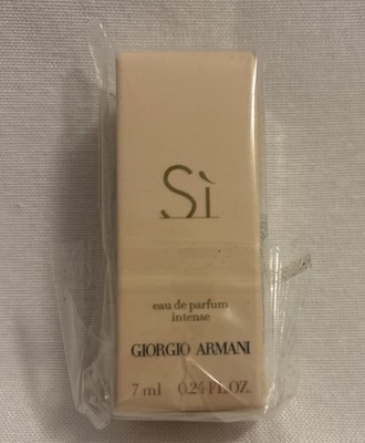Giorgio Armani Si Eau De Parfum 7ml/0.24fl.oz Mini New In Box