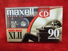 Maxell XLII 90 High Bias Audio Cassette Tape 90 Minutes - Brand New