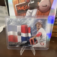 Topps Pristine Borders Pedro Martinez Boston Red Sox Baseball Card