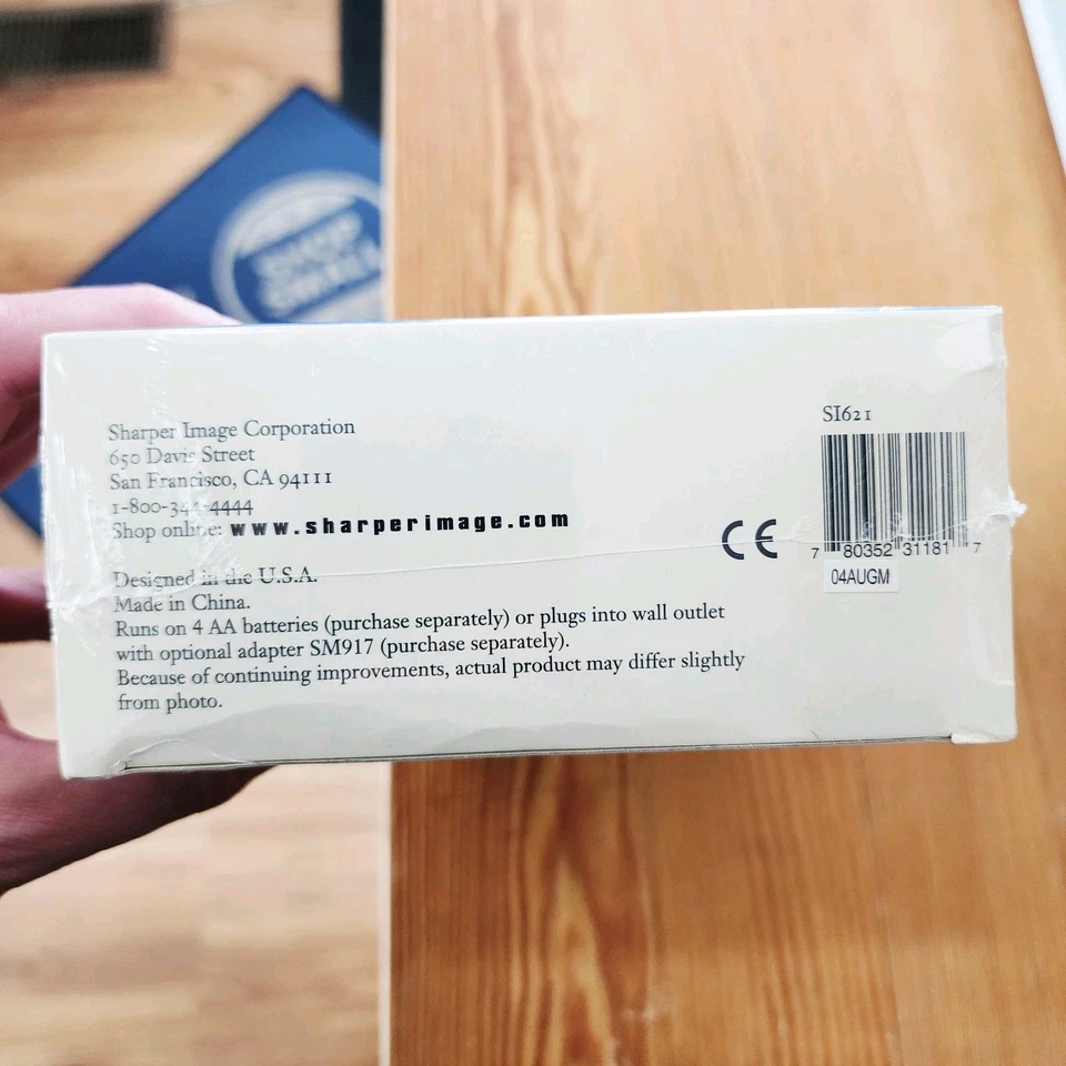 Sharper Image Travel Soother 20 Radio Alarm Clock SI62I Factory Sealed # 2146u - Image 4 of 4