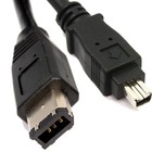 2m Firewire IEEE-1394 DV Cable 6 to 4 pin PC to DV Out
