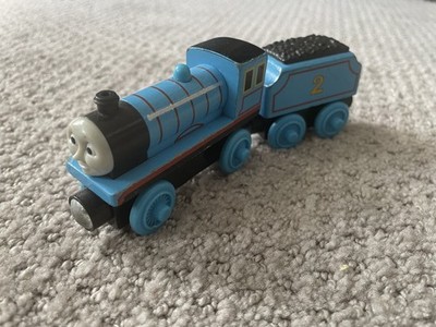 Thomas & Friends Wooden Railway Edward #2 & Tender Learning Curve Vintage Train