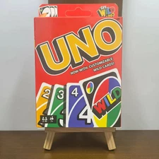Mattel UNO Flip Card Game – Double-Sided UNO with Flip Card – New in Box