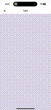 1 Yard Free Spirit Tula Pink Moon Garden Baby Geo Dusk Cotton Fabric Pre-washed