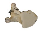 Antique HUBLEY Painted 1.5” Metal DOG PUPPY Miniature Paperweight Figurine Pet — photo 4