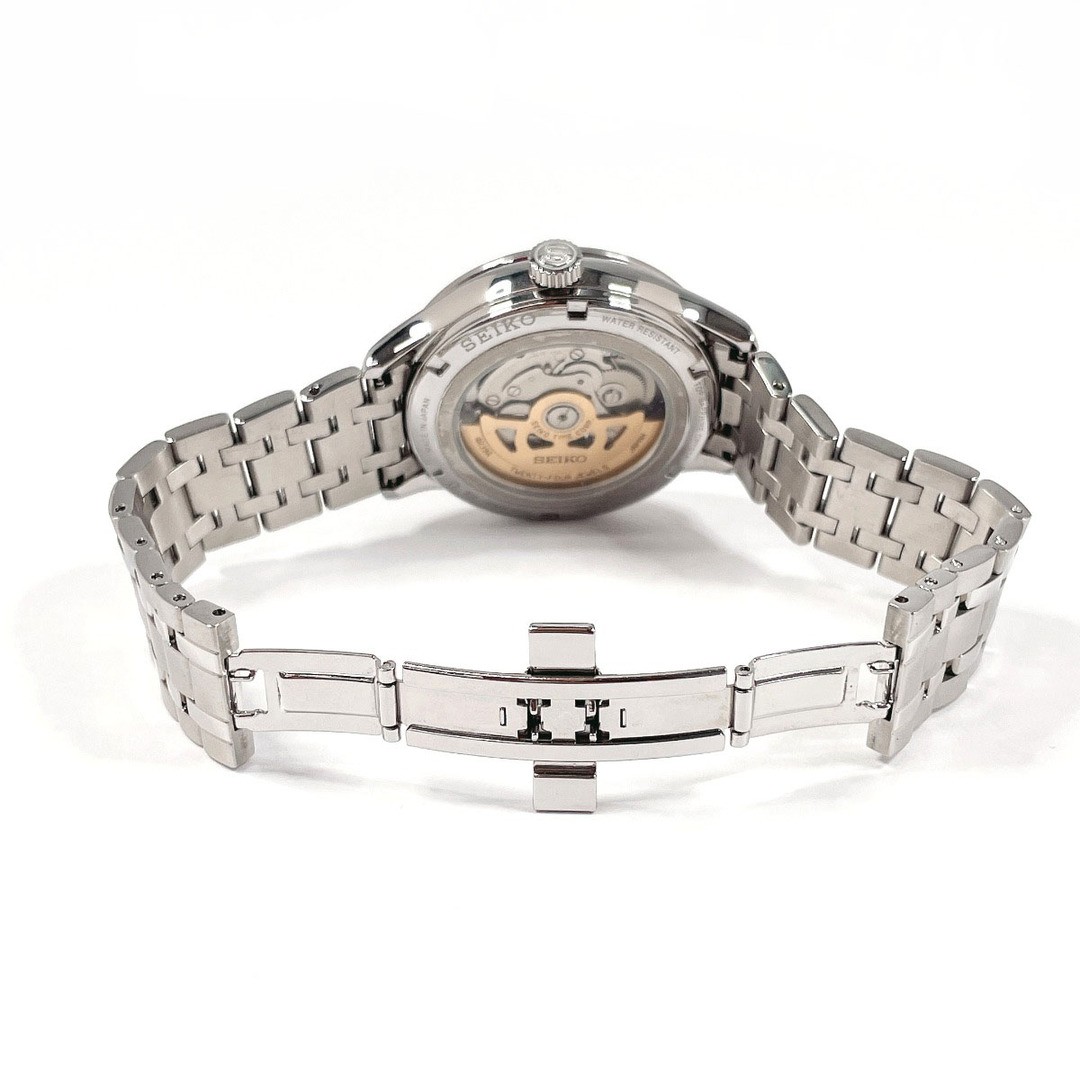 Seiko Presage Japanese Garden Watch 4R39-00W Used Silver Men's From Japan image 6