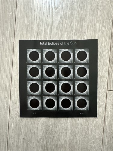 TOTAL ECLIPSE OF THE SUN (SHEET OF 16) 2017 MNH POSTAGE FOREVER STAMPS - Picture 1 of 4