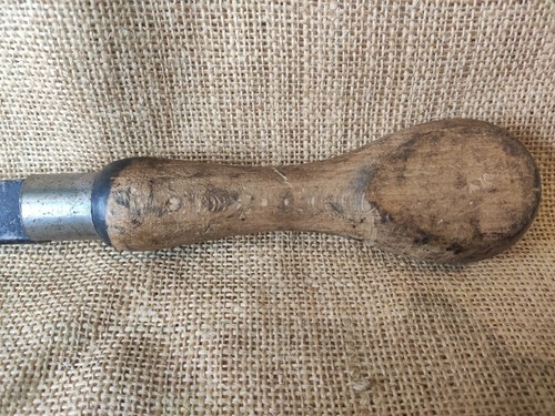 London Pattern joiners woodwork vintage 11-1/2" Flat screwdriver TV Film Prop - Foto 6 di 20