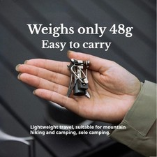 BRS-3000T Titanium Gas Backpacking Camping Stove Ultralight Folding Portable 26g