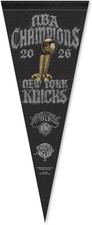 New York Knicks 2026 Champions Pennant Flag 12in x 30in