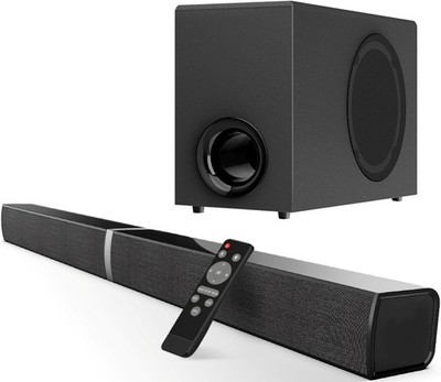 GarageRock Soundbar mit Subwoofer für TV, 120W Heimkinosystem, Bluetooth 5