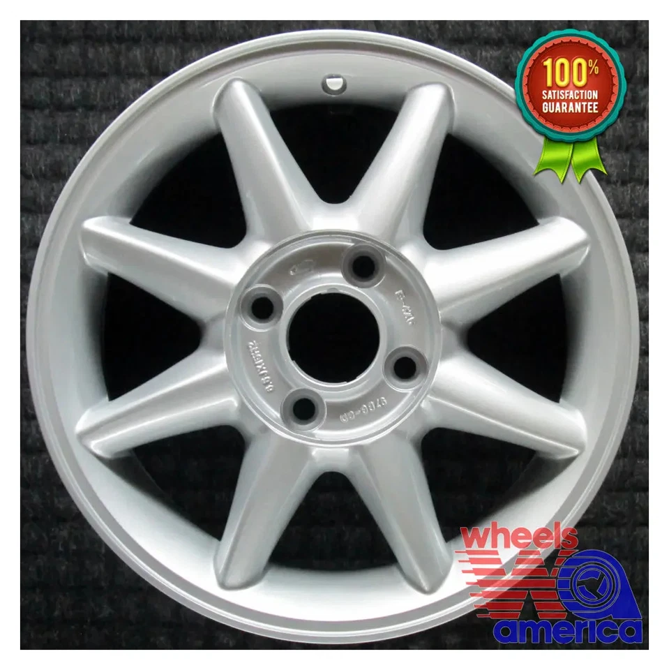 Llanta Ford Contour 15 1998-2000 F8RZ1007GA pintada OEM de fábrica OE 3243 Foto 2 de 4