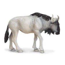 Safari Ltd. Blue Wildebeest Figurine - Detailed 4.7 Plastic Model