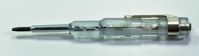 Original Bahco Spannungsprüfer, einpolig 8045LVDE, Schraubendreher Lüsterklemmen
