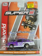 Auto World 2008 Chevy Monte Carlo SS Stock Car HO Scale Slot Car SC399