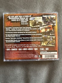 Demolition Racer No Exit Sega Dreamcast Game Case & Disc Tested