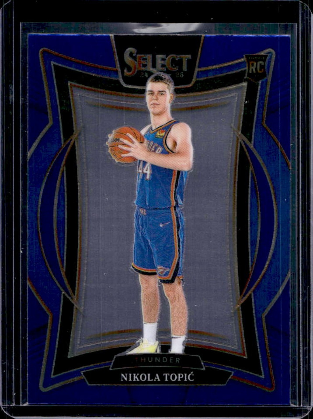 2024-25 Select Nikola Topic Concourse RC Blue Retail Rookie #89 Thunder