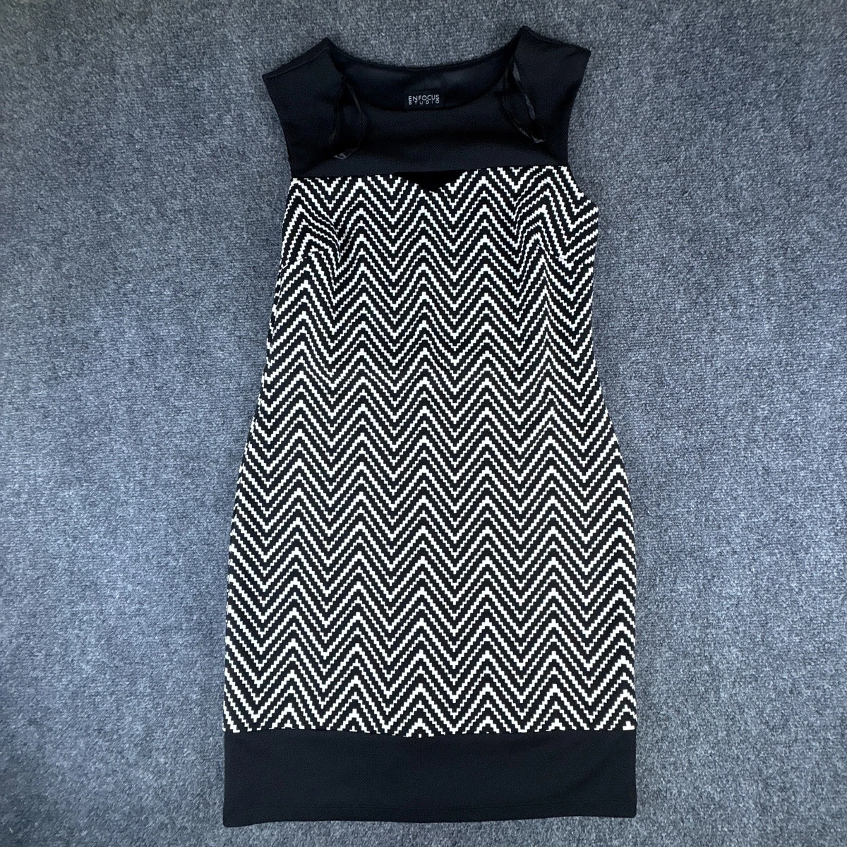 mini dress black and white 100% Cotton Black & White Floral Mini Dress - All Dresses main image 0
