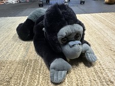 FAO Schwarz ADOPT A PET Gorilla Soft Plush Stuffed Animal 15" PreOwned 2020