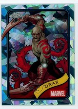 2025 Topps Chrome Marvel Comics Sapphire Aqua /75 Drax #184 0i1l