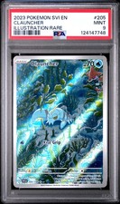 2023 Pokemon Svi En-Scarlet & Violet #205 Clauncher Illustration Rare PSA 9