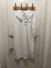 Ganni Poplin Cotton Shirt Dress Size L/XL