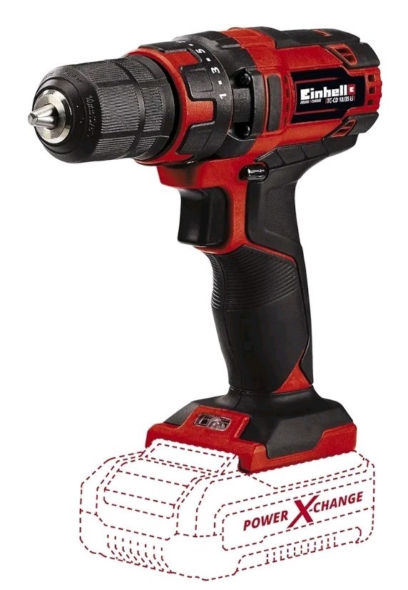 Recensione Einhell TC-CD 18/35 Li-Solo: Trapano Avvitatore 18V 35Nm