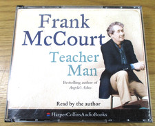 Frank McCourt Teacher Man CD Audio Book 5CDs Read by the Author 5 1/4 hrs VGC
