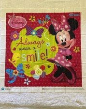 Disney Minnie Mouse Floor Topper 4 Ct Disposable Party Decor 37.5in