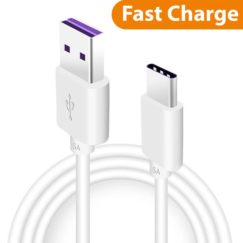 Câble USB Type C Charge Rapide 1 M pour Samsung Huawei Xiaomi Téléphone Portable - Photo 1/4