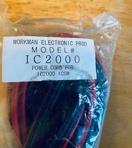 Workman IC2000 - 12 Volt T-Type  15 ft Replacement Power Cord with Connectors