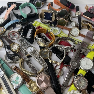 5.5 Lbs Watch Lot Mixed Assortment For Parts Repair As-Is Untested Sharp Casio+