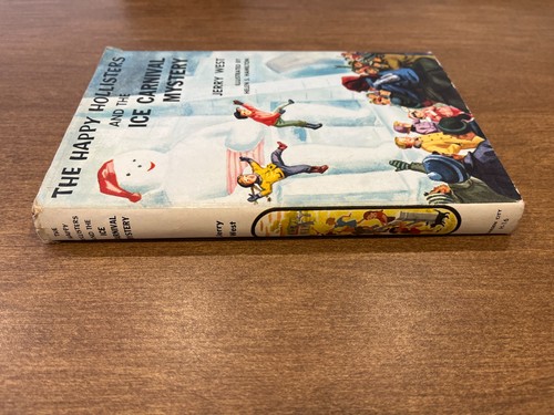 THE HAPPY HOLLISTERS and the ICE CARNIVAL MYSTERY Jerry West 1958 Edition VTG - Picture 5 of 5