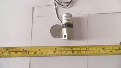Gems Sensors EH3112 three way N.C. solenoid 100 PSI 24VDC 2 watts 1/16 orifice
