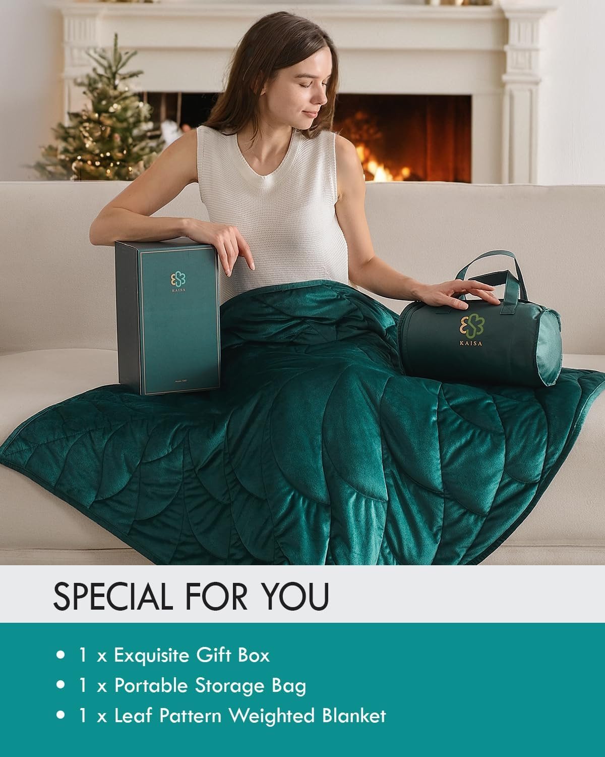 Weighted Lap Blanket 7 Lbs 41" X 53", Cozy Luxury Crystal Velvet Small Weighted