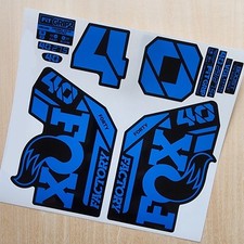 Fox 40 Fork Stickers 2021-23 Grip 2 Mountain Biking Downhill Enduro Decals