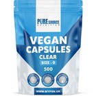 Vegetarian Empty Capsules Size 0 Vegan HPMC Coloured Pharmaceutical Halal Kosher