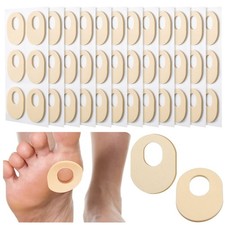 72 Pcs Callus Pads Soft Felt Callus Oval Shape Corn Pads for Bottom of Foot