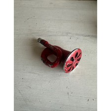 Vintage Red Metal Bulb Horn Antique Automotive Truck Taxi Horn Decorative Patina Vintage Red Metal Bulb Horn Antique Automotive Truck Taxi Horn Decorative Patina