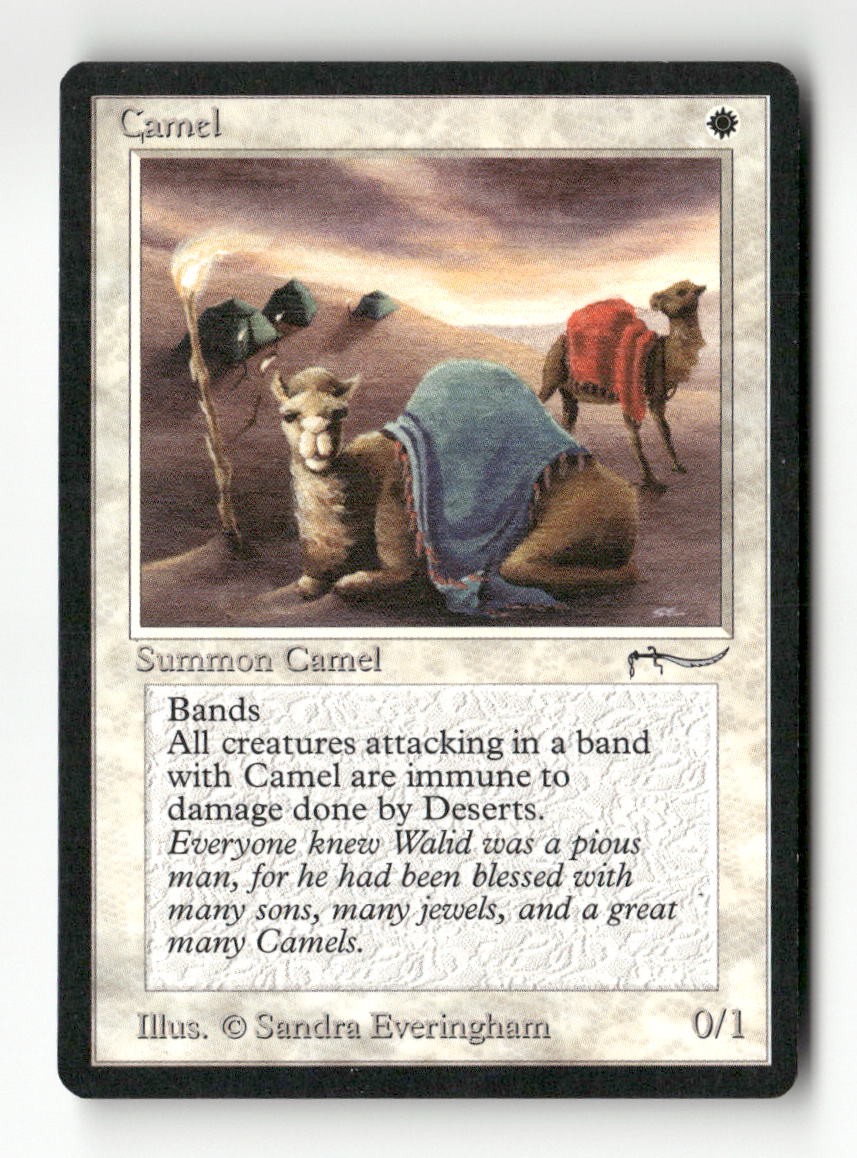 Camel Arabian Nights # Magic the Gathering